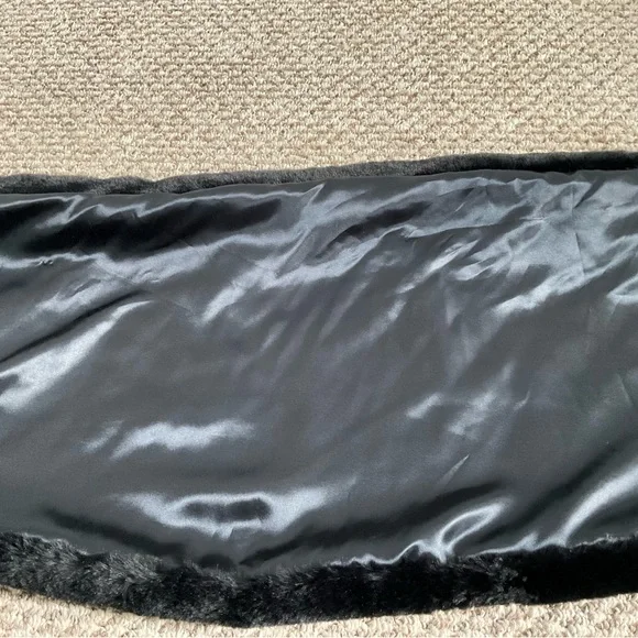 Faux Mink Fur Stole Shawl Wrap - Picture 11 of 13